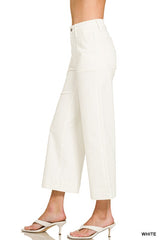 CALGARY CULOTTE JEANS WHITE