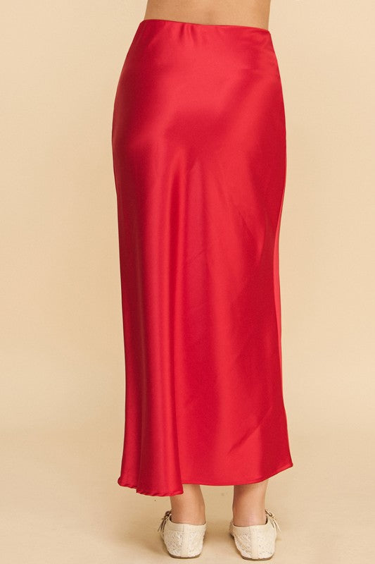 ANISTON RED SKIRT