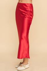ANISTON RED SKIRT