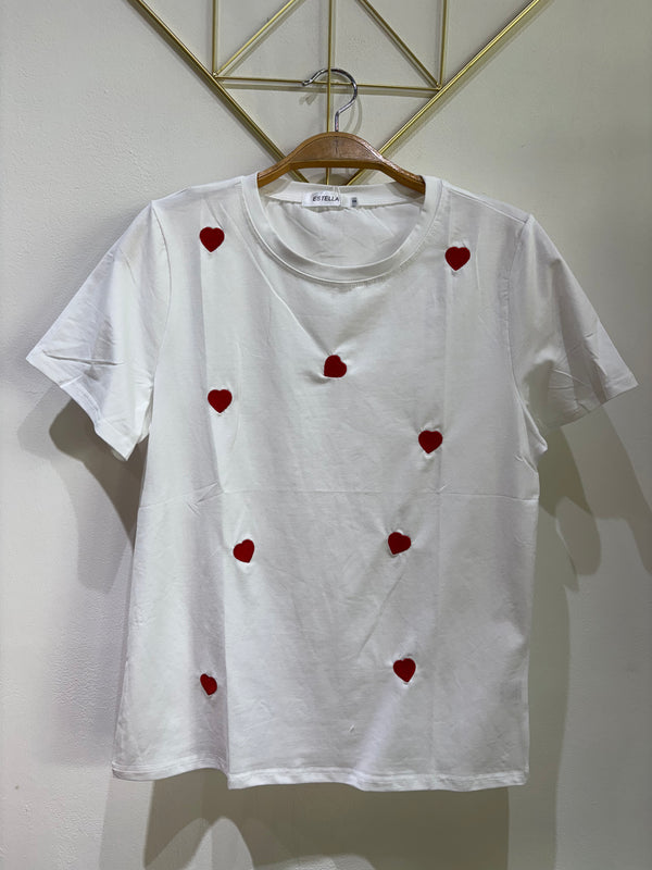 RED HEART T SHIRT