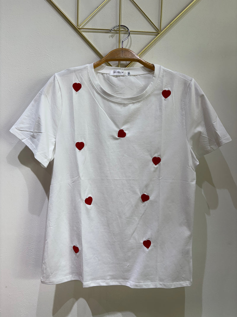 RED HEART T SHIRT