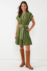 PIPING MINI DRESS