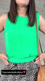 MELINDA BLOUSE GREEN